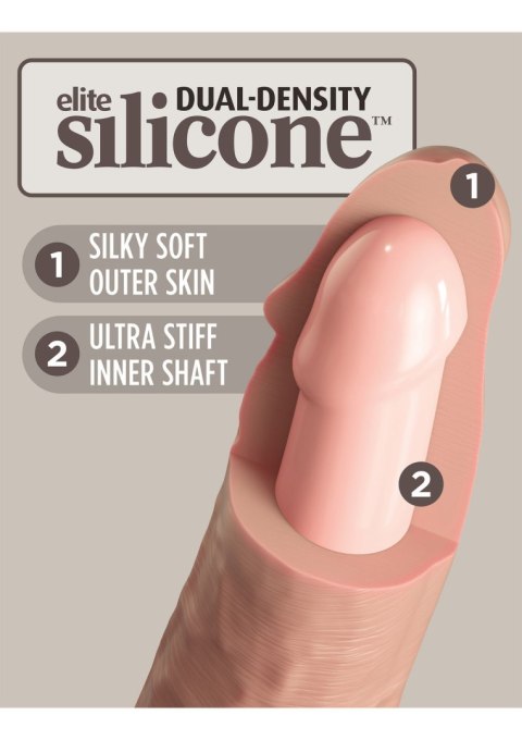 7 Inch Dual Density Silicone Cock Light