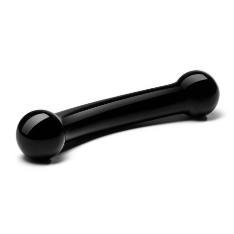 Czarne szklane dildo Glas Double Bull Black Glass Dildo