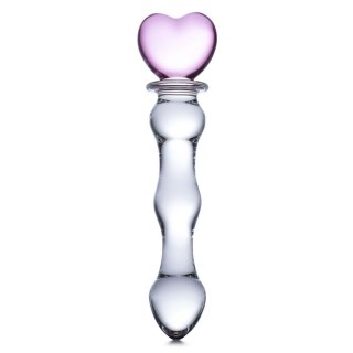 Dildo z zakończeniem w kształcie serca Glas Sweetheart Glass Dildo