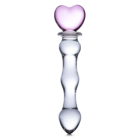 Dildo z zakończeniem w kształcie serca Glas Sweetheart Glass Dildo