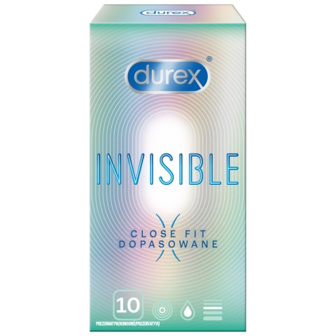 Durex Invisible Close Fit 10 szt.