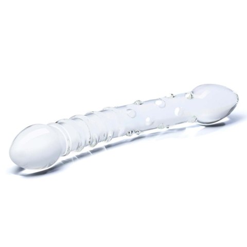 Dwustronne szklane dildo Glas Double Trouble Glass Dildo