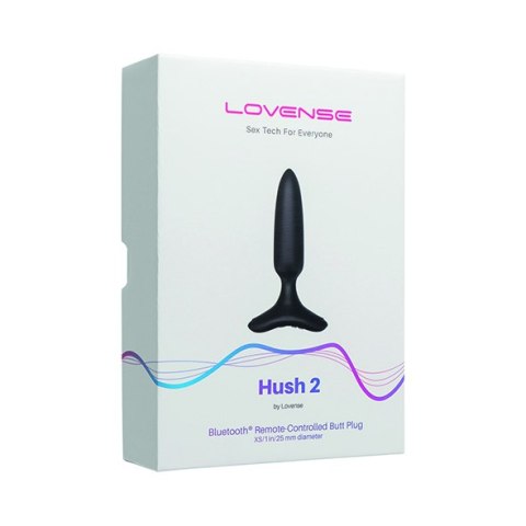 Lovense Hush 2 Butt plug 25mm