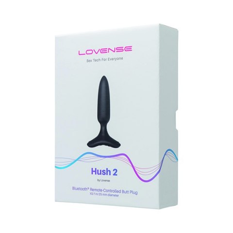 Lovense Hush 2 Butt plug 25mm