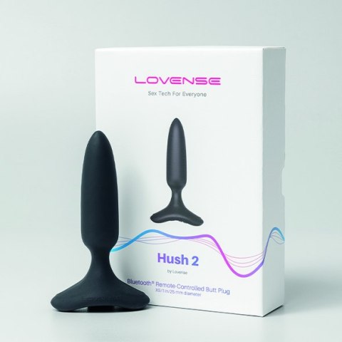 Lovense Hush 2 Butt plug 25mm