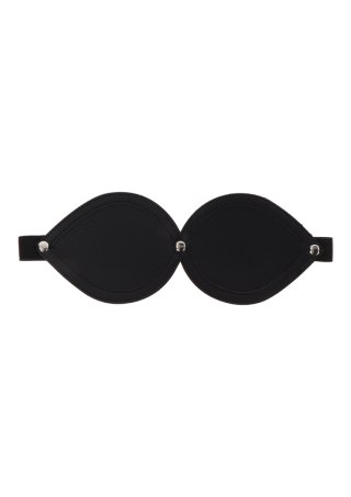 Opaska na oczy z ekoskóry Taboom Infinity Blindfold Black