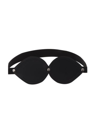 Opaska na oczy z ekoskóry Taboom Infinity Blindfold Black