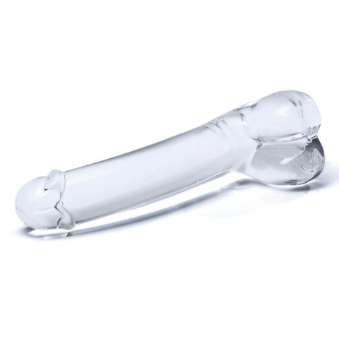 Realistyczne szklane dildo Glas Realistic Curved Glass G-Spot Dildo