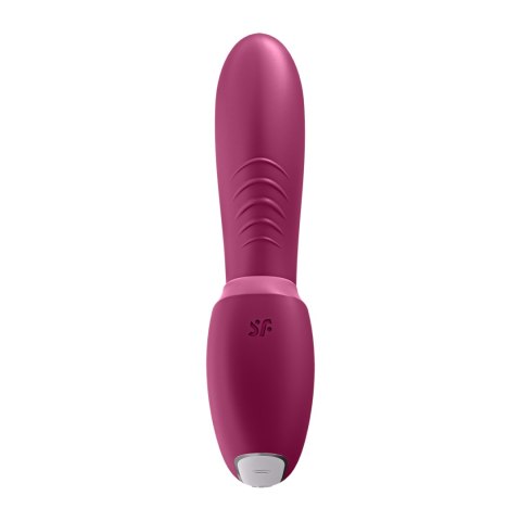 Wibrator z bezdotykowym stymulatorem łechtaczki Satisfyer Sunray Connect App Berry