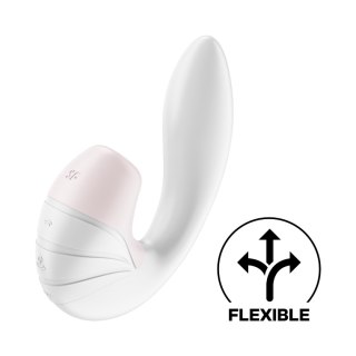 Wibrator z bezdotykowym stymulatorem łechtaczki Satisfyer Supernova White