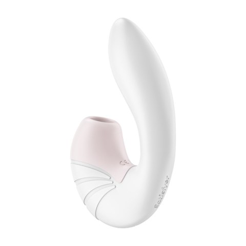 Wibrator z bezdotykowym stymulatorem łechtaczki Satisfyer Supernova White