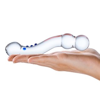 Zakrzywione dildo do punktu G Glas Curved G-Spot Glass Dildo