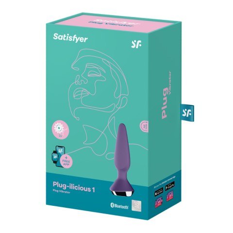 Satisfyer Plug-ilicious 1 Purple