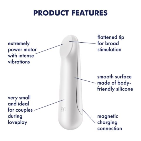 Satisfyer Ultra Power Bullet 3 White