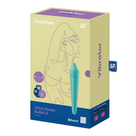 Satisfyer Ultra Power Bullet 8 Turquoise