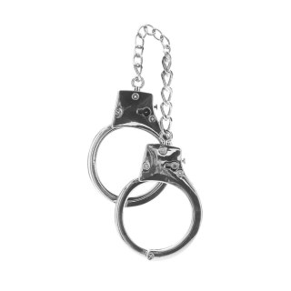 Taboom Silver Plated BDSM Handcuffs