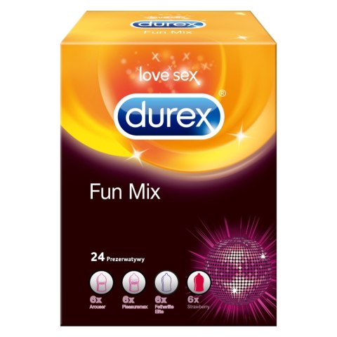 Durex Fun Mix 24szt