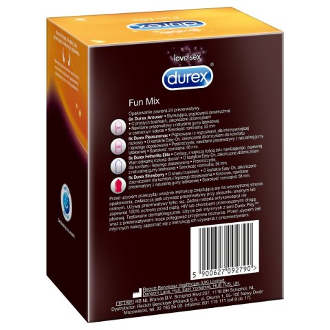 Durex Fun Mix 24szt