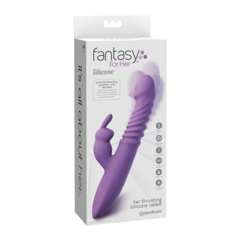 Fantasy for Her Her Thrusting Silicone Rabbit