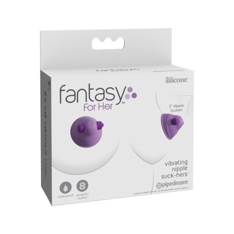 Fantasy for Her Vibrating Nipple Suck-Hers