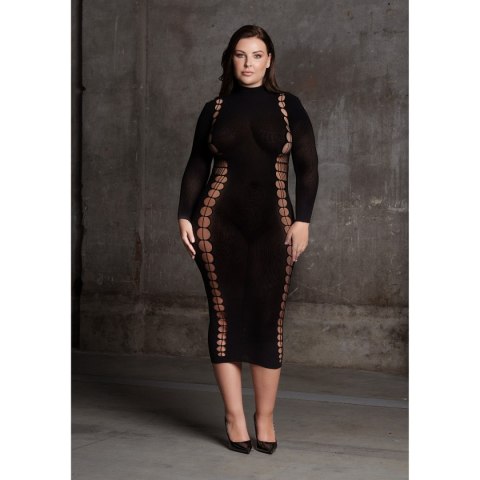 Le Désir Carme XI - Dress with Turtleneck Black OSX