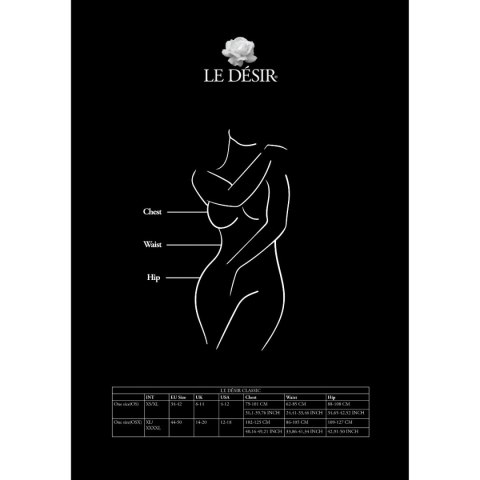 Le Désir Shredded Bodystocking Black OSX