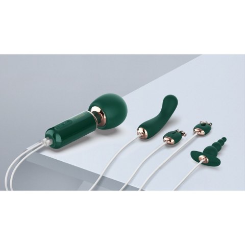 Qingnan No.5 Powerful Mini Wand Massager Green