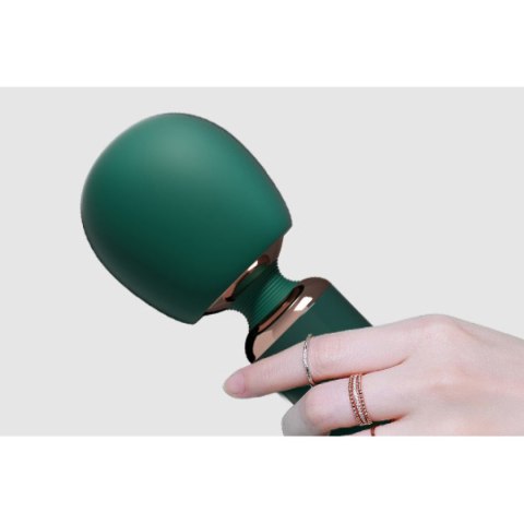 Qingnan No.5 Powerful Mini Wand Massager Green