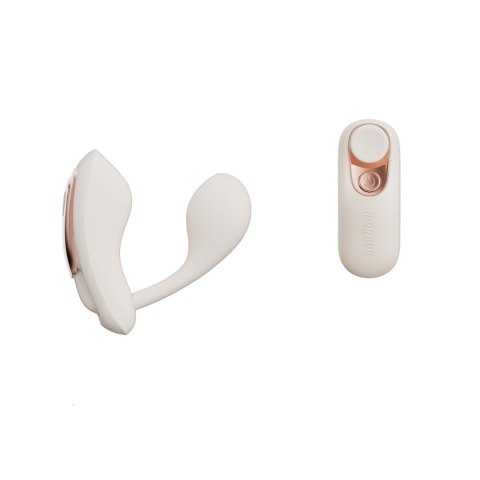 Qingnan No.6 Wireless Control Wearable Vibrator Beige