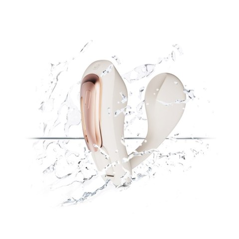 Qingnan No.6 Wireless Control Wearable Vibrator Beige