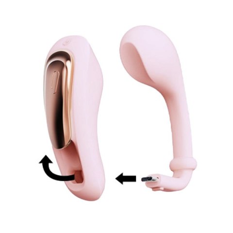 Qingnan No.6 Wireless Control Wearable Vibrator Pink