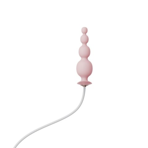 Qingnan No.8 Mini Vibrating Anal Beads Pink