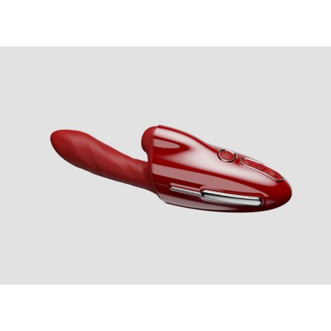 Qingnan No.9 Handheld Vibrating and Rotating Thruster Set Red