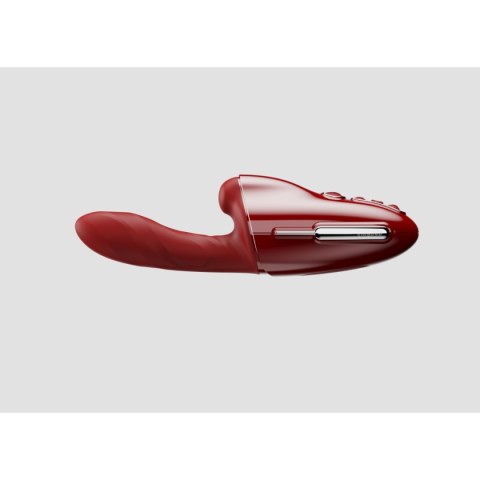 Qingnan No.9 Handheld Vibrating and Rotating Thruster Set Red