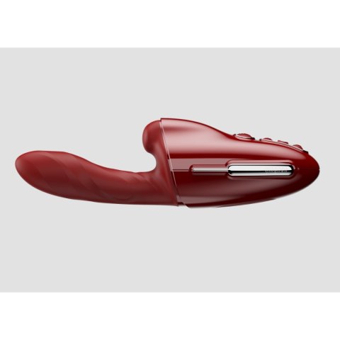 Qingnan No.9 Handheld Vibrating and Rotating Thruster Set Red