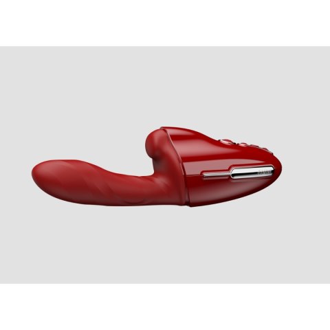 Qingnan No.9 Handheld Vibrating and Rotating Thruster Set Red