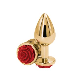 NS Novelties Rose Buttplug Medium Red