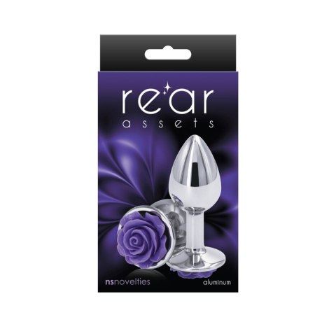 NS Novelties Rose Buttplug Small Purple