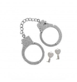 Taboom Diamond Wrist Cuffs Silver