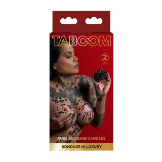 Taboom Rose Japanese Drip Candle 2pcs