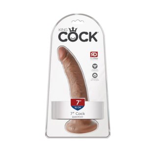 Dildo King Cock Pipedream 7 Tan