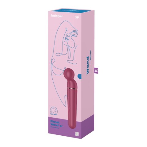 Satisfyer Planet Wand-er Berry / Rosegold