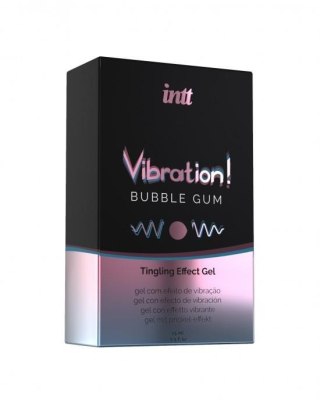 Żel VIBRATION BUBBLE GUM 15 ml