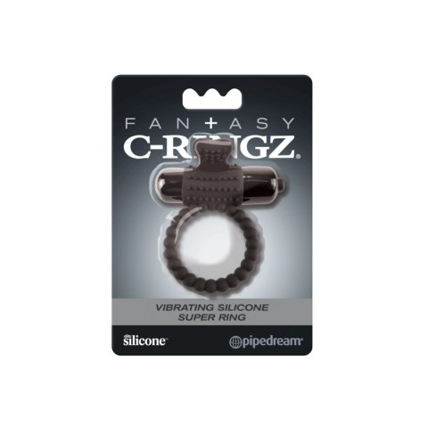 Wibrujący pierścień Pipedream Fantasy C-Ringz Vibrating Silicone Super Ring