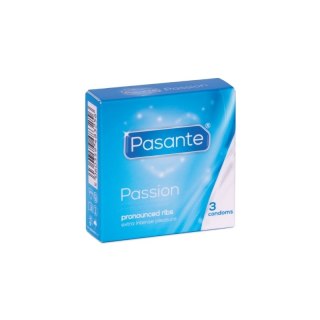 Pasante - Ribbed / Passion (1 op. / 3 szt.)