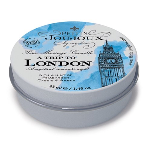 Petits Joujoux Fine Massage Candles - A trip to London (33 g)