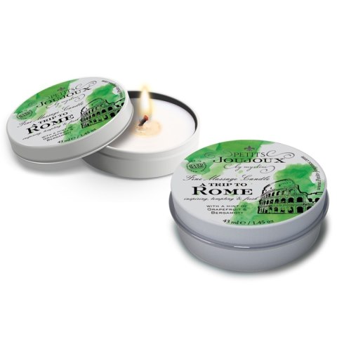 Petits Joujoux Fine Massage Candles - A trip to Rome (33 g)