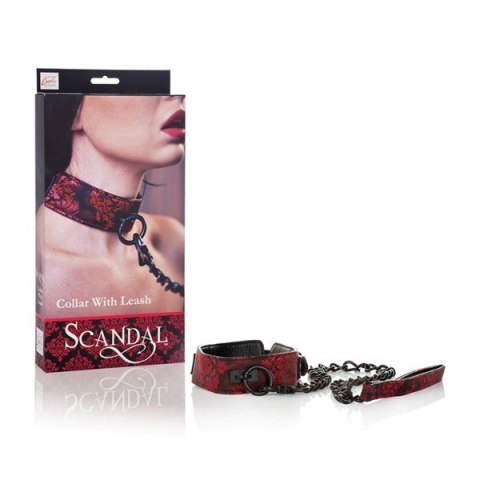 SCANDAL COLLAR WITH LEASH