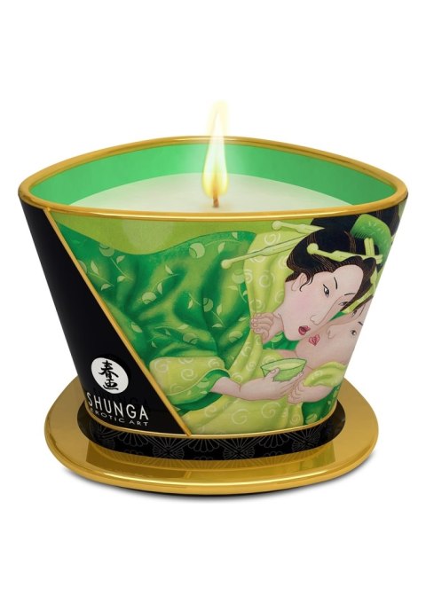 Shunga - Green Tea Massage Candle 170 ml