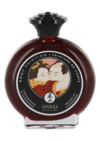 Shunga - Strawberries & Champagne Bodypaint 100 ml